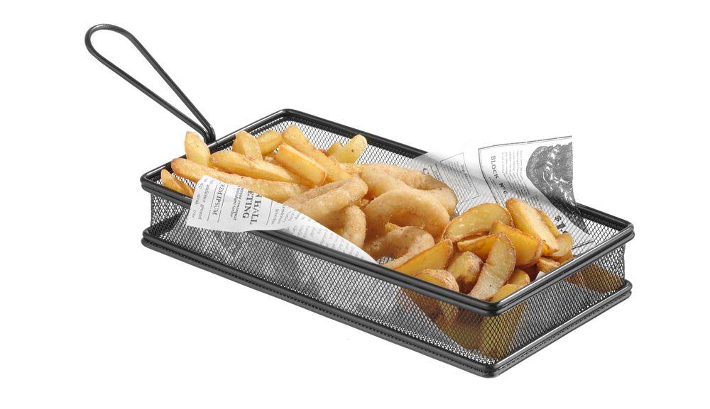 Paniers à frites miniatures, HENDI, 90x90x(H)90mm