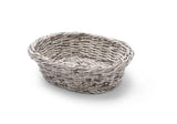Corbeille à pain ovale, HENDI, Gris, 250x190x(H)65mm