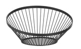 Panier à fruits oblique noir, HENDI, ø280x(H)130mm