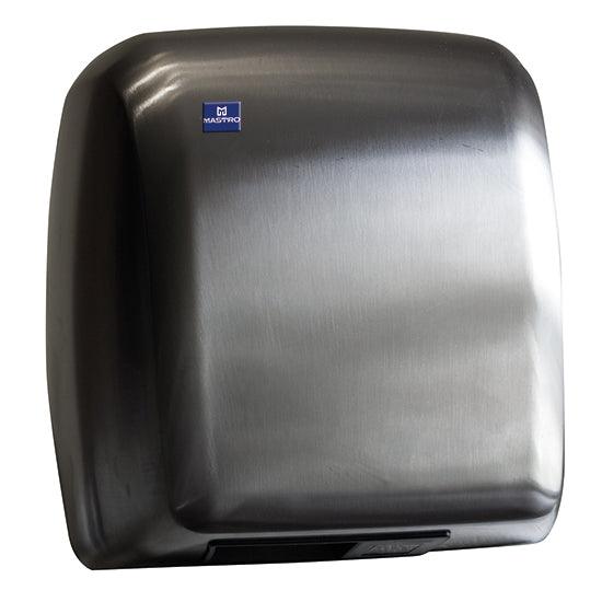 sèche-mains en acier inox