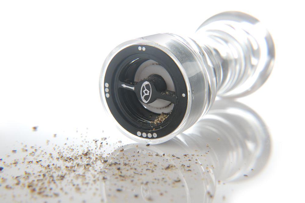 Moulins à poivre - transparent, HENDI, moulin à poivre, Transparent, ø63x(H)180mm