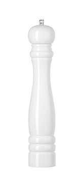 Moulin à sel bois, HENDI, Blanc, ø60x(H)315mm