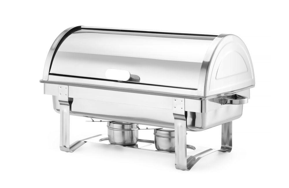 Rolltop-Chafing dish Gastronorme 1/1, HENDI, 9L, 590x340x(H)400mm