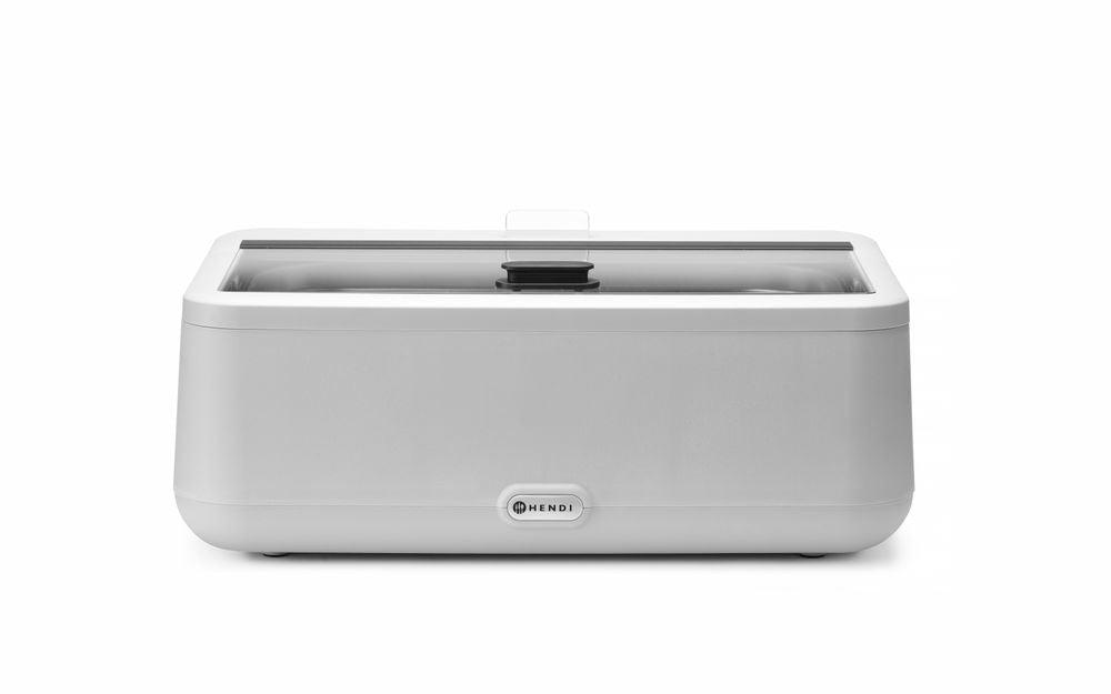 Chafing dish UNIQ , HENDI, Blanc, 220-240V/700W, 607x402x(H)250mm
