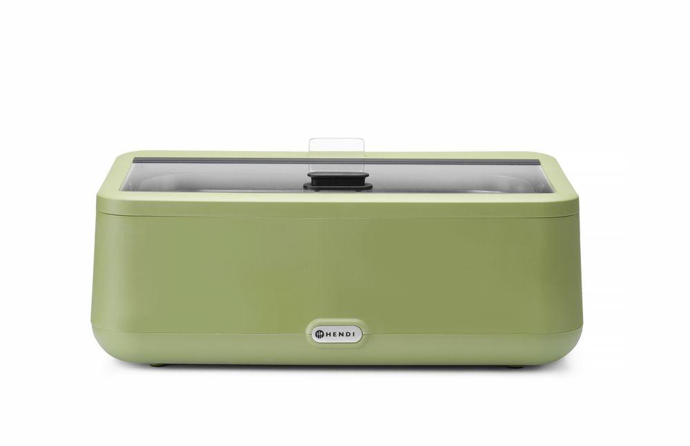 Chafing dish UNIQ , HENDI, Blanc, 220-240V/700W, 607x402x(H)250mm