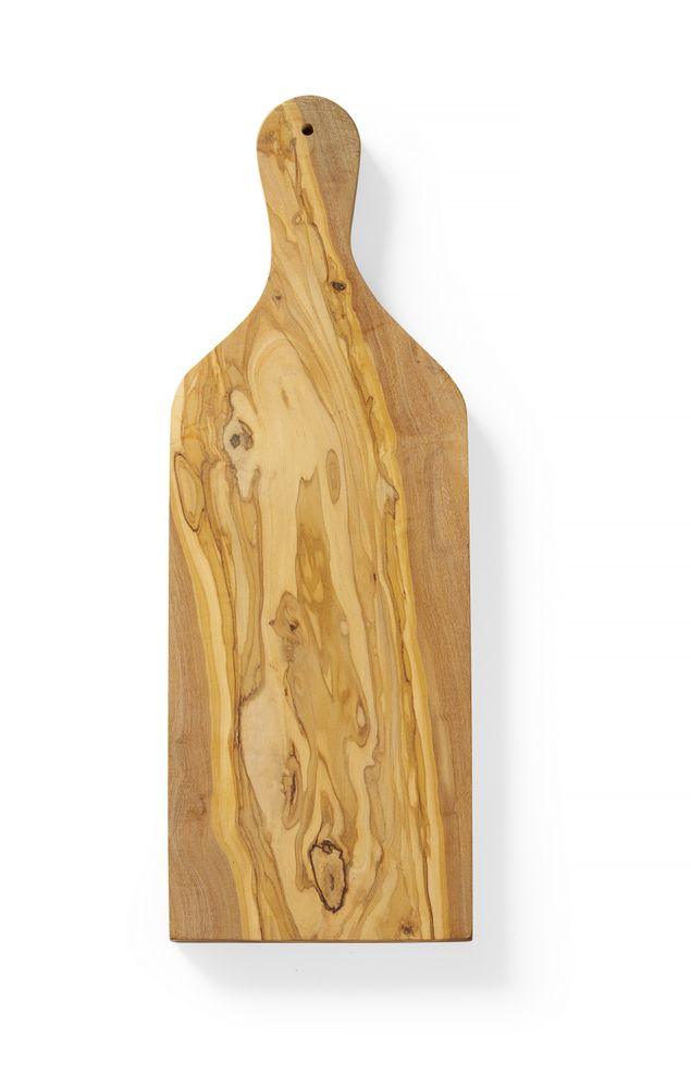 Plateau à fromage en bois d'olivier, HENDI, 400x140x(H)18mm