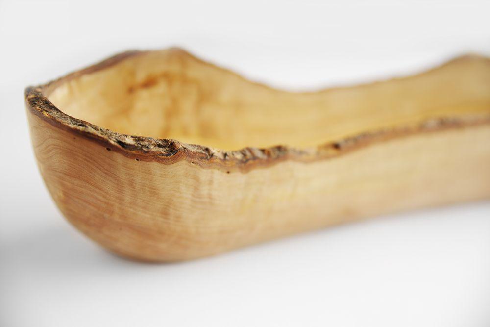 Bol oblong en bois d’olivier, HENDI, 400x90x(H)80mm