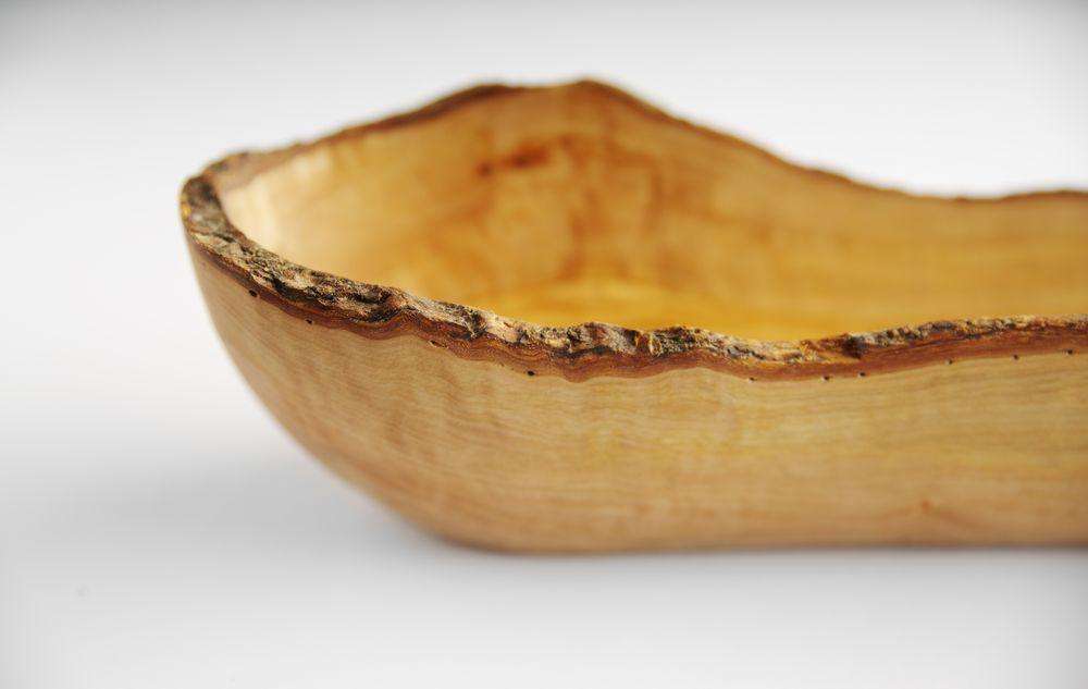 Bol oblong en bois d’olivier, HENDI, 400x90x(H)80mm