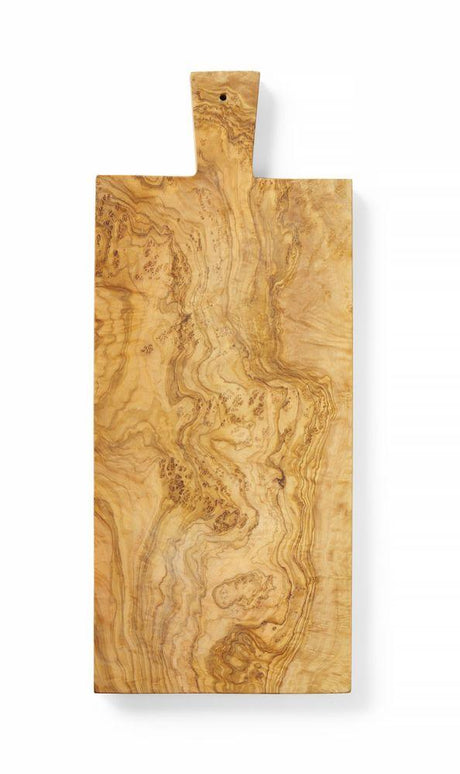 Planche à servir en bois d'olivier, HENDI, 480x190x(H)22mm