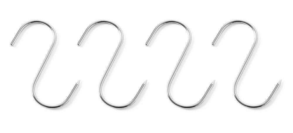 Crochets de boucherie - set de 4, HENDI, 4 u., 130x5mm