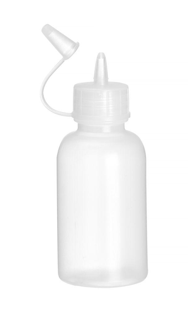 Mini flacon distributeur - set de 4 pièces, HENDI, 0,05L, Transparent, ø35x(H)100mm