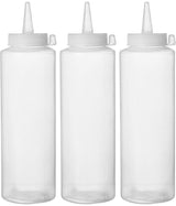 Sets de flacon distributeur - 3 pièces, HENDI, 0,2L, Transparent, 3 u., ø50x(H)185mm