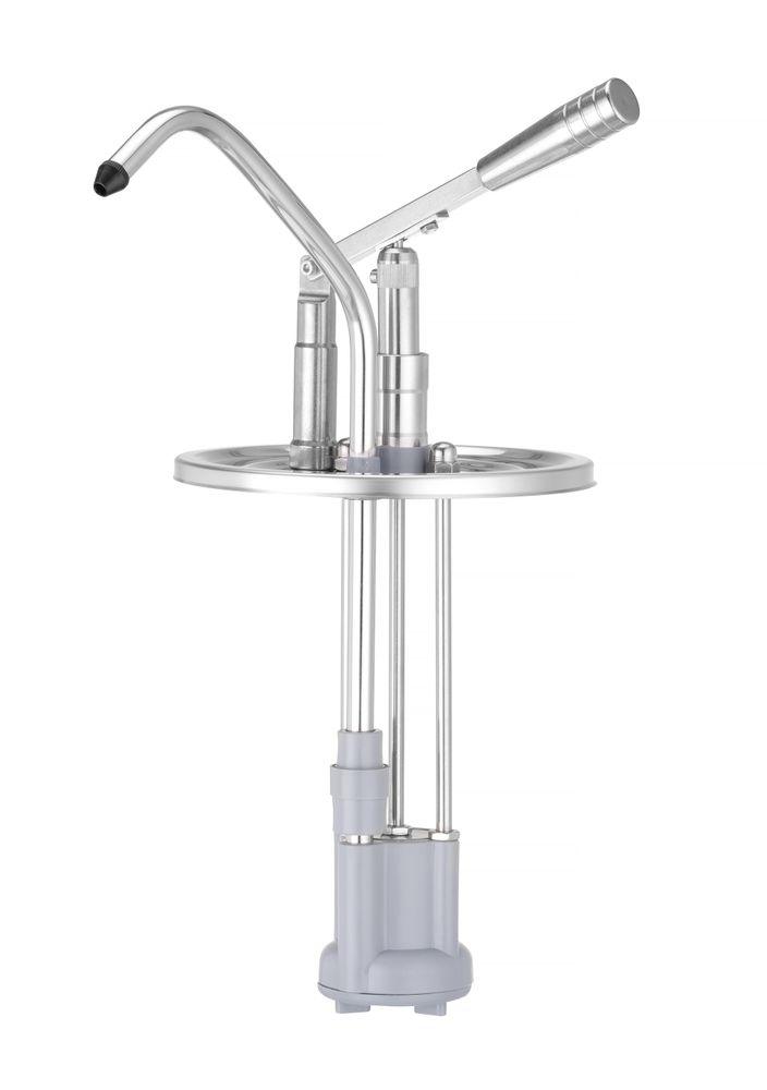 Distributeur de sauce en acier inoxydable avec pompe, HENDI, 4,5L, xx(H)420mm