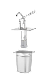 Couvercle avec distributeur pour bacs GN, HENDI, GN 1/3, 330x180mm