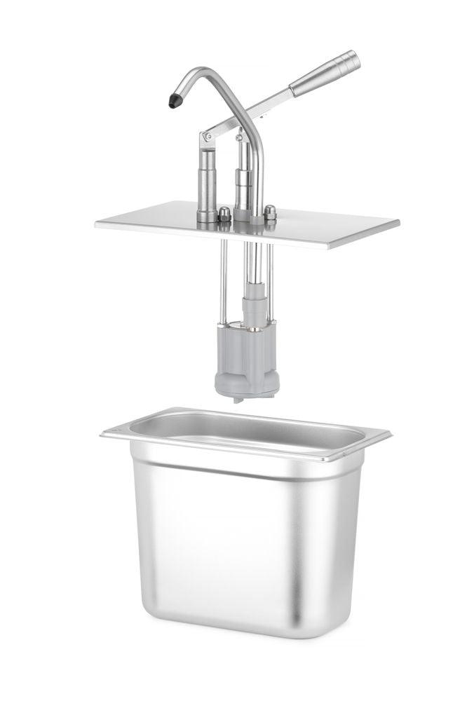 Couvercle avec distributeur pour bacs GN, HENDI, GN 1/4, 270x165mm