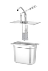 Couvercle avec distributeur pour bacs GN, HENDI, GN 1/4, 270x165mm