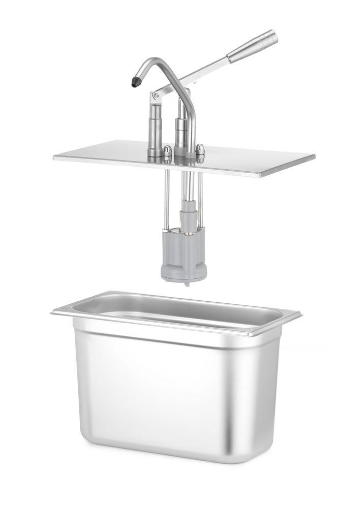 Couvercle avec distributeur pour bacs GN, HENDI, GN 1/3, 330x180mm