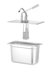 Couvercle avec distributeur pour bacs GN, HENDI, GN 1/3, 330x180mm