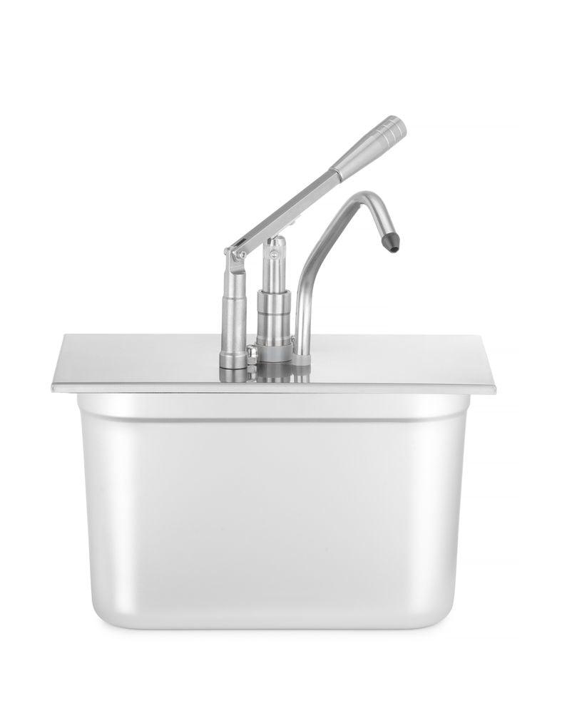 Couvercle avec distributeur pour bacs GN, HENDI, GN 1/3, 330x180mm