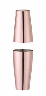 Shaker Boston Tin-on-Tin, Bar up, 0,8L, Cuivre, ø90mm