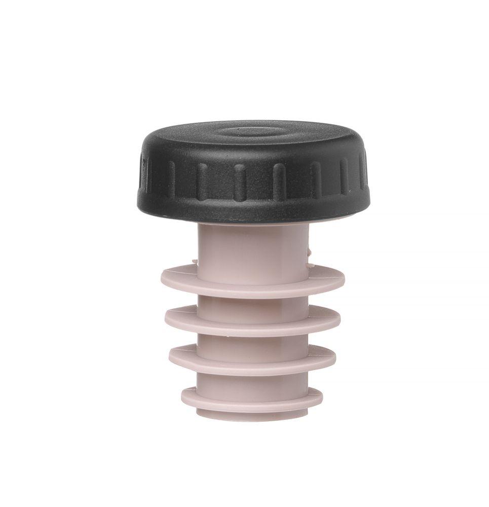 Bouchon de bouteille avec capuchon , Bar up, Noir, 6 u., øxmm