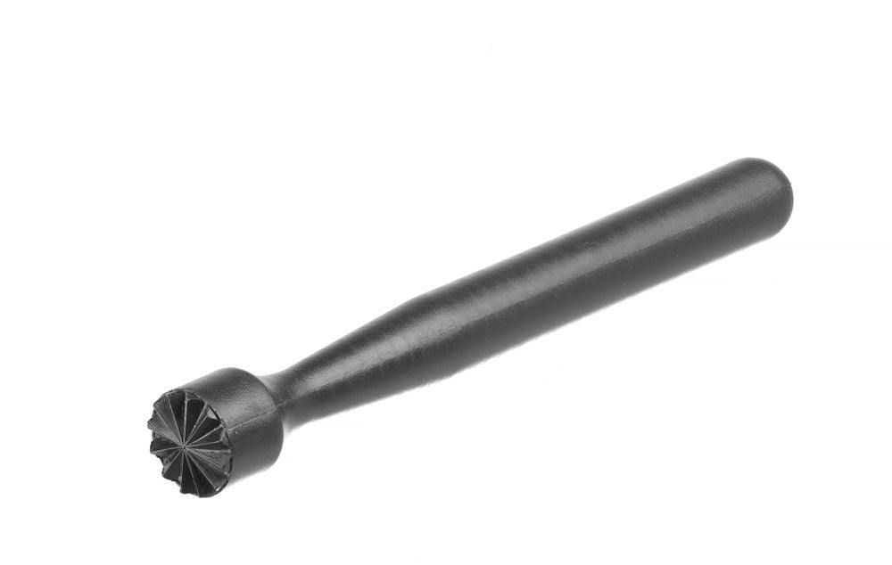 Pilon à cocktail, Bar up, Tête plate, Noir, ø34x207mm