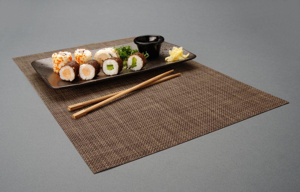 Set de table – set, HENDI, Brun, 6 u., 450x300mm