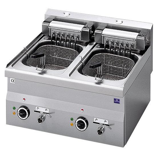 friteuse électrique de table, 10+10 litres - 18 kW