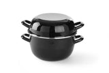 Cocotte à moules émaillée - avec couvercle, HENDI, 5L, ø260x(H)210mm