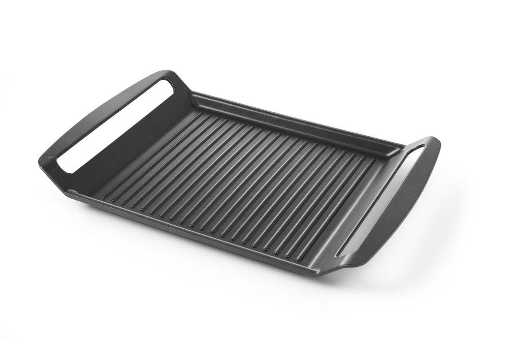Grill pour plaque de cuisson à induction, HENDI, 390x260x(H)35mm