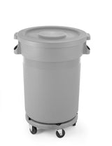 Trolley pour poubelle ronde, AmerBox, s’installe sur 691403, ø400x(H)165mm