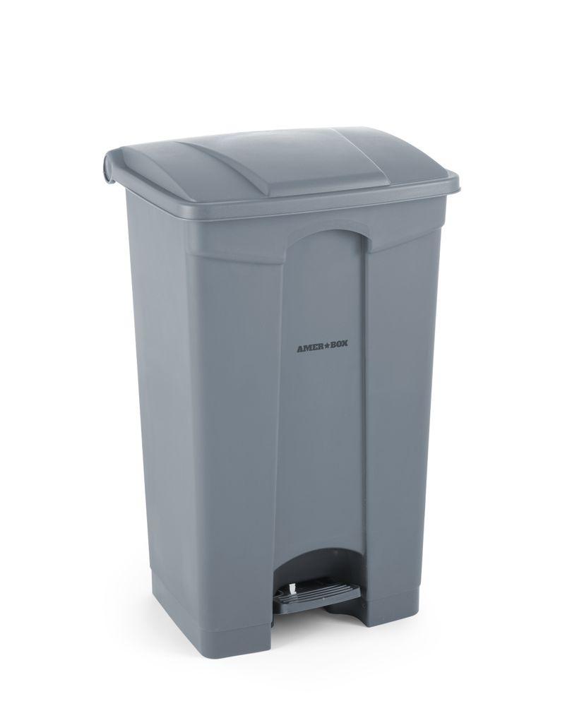 Poubelle à pédale, AmerBox, 87L, 500x410x(H)815mm