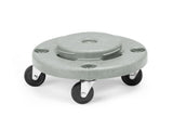 Trolley pour poubelle ronde, AmerBox, s’installe sur 691403, ø400x(H)165mm