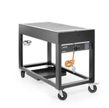 Barbecue à gaz Tampa, HENDI, Noir, 10kW, 1260x580x(H)900mm