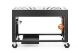 Barbecue à gaz Tampa, HENDI, Noir, 10kW, 1260x580x(H)900mm