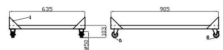 Support pour Salade 3 Portes CombiSteel - FRANCE CHR