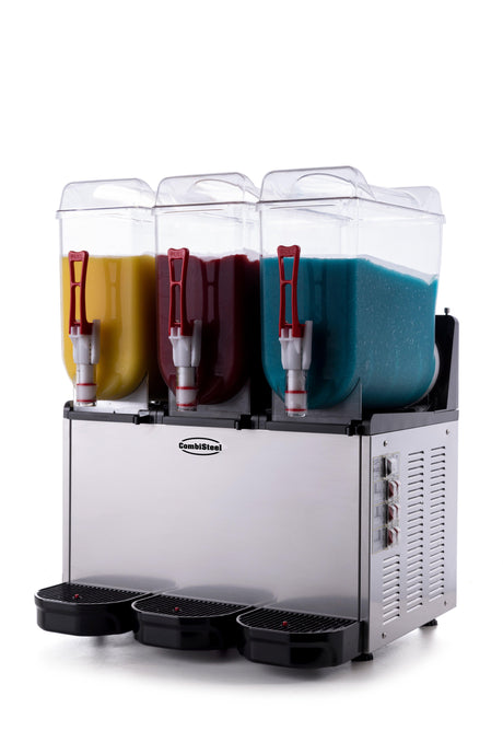 Automate à Slush Puppie 3x12L en Acier Inoxydable - FRANCE CHR