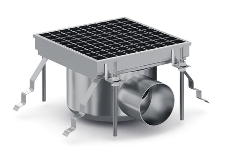 Caniveau de Sol 200 en Acier Inoxydable - FRANCE CHR