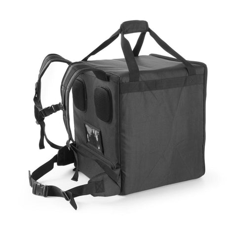 Sac à dos isotherme transport alimentaire, HENDI, 75,2L, Noir, 410x410x(H)480mm