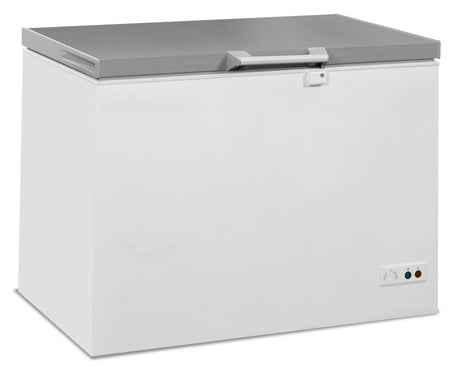 Congélateur bahut inox 305 L avec couvercle - FRANCE CHR