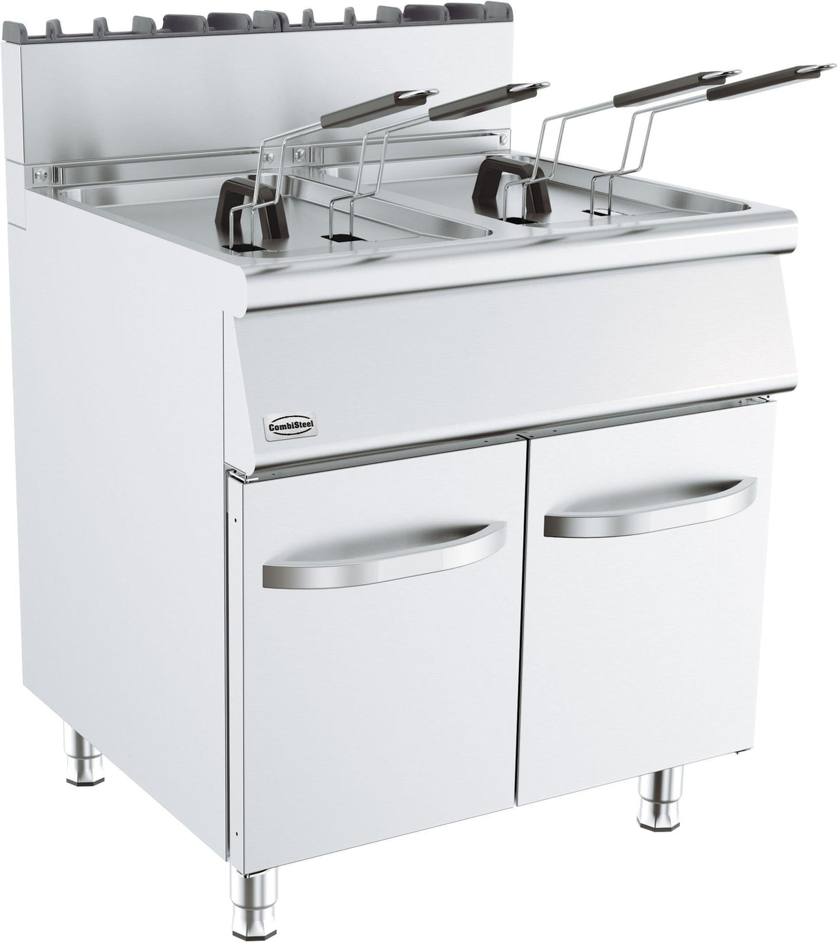 Friteuse professionnelle 2x15L à gaz CombiSteel - FRANCE CHR