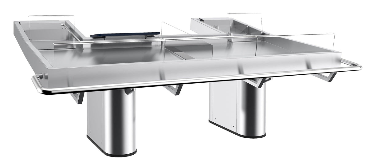 Comptoir de Pêche en Acier Inoxydable - FRANCE CHR