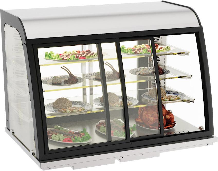 Vitrine Chauffante Compacte 140L: Plats Toujours Chauds! - FRANCE CHR