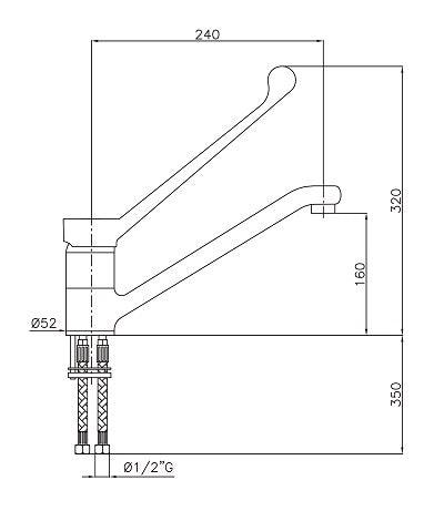 Robinet à commande de coude CombiSteel - FRANCE CHR