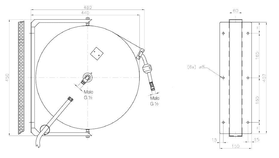 Treuillez et arrosez avec facilité: le ComboTuyau 10m avec pistolet d'eau. Simplifiez vos tâches d'arrosage avec ce produit de qualité de CombiSteel. - FRANCE CHR