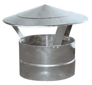 Capuchon de Pluie CombiSteel Ø 200 - Protection optimale pour votre cheminée. - FRANCE CHR