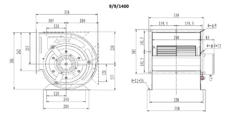 Ventilateur Caisson Puissant de CombiSteel - FRANCE CHR