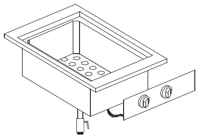 Élément de Bain-Marie CombiSteel: Maintien parfait température. - FRANCE CHR