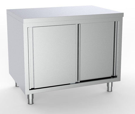 Plan de Travail Coulissant en Acier Inoxydable 1800 - Spacieux et Élégant. - FRANCE CHR