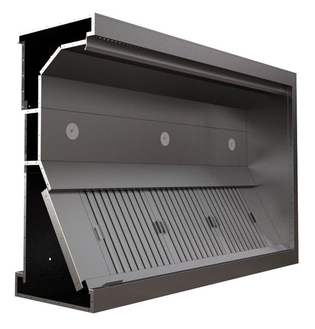 Hotte d'induction en acier inoxydable 430 de haute qualité. - FRANCE CHR